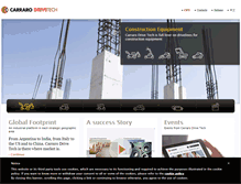 Tablet Screenshot of carrarodrivetech.com